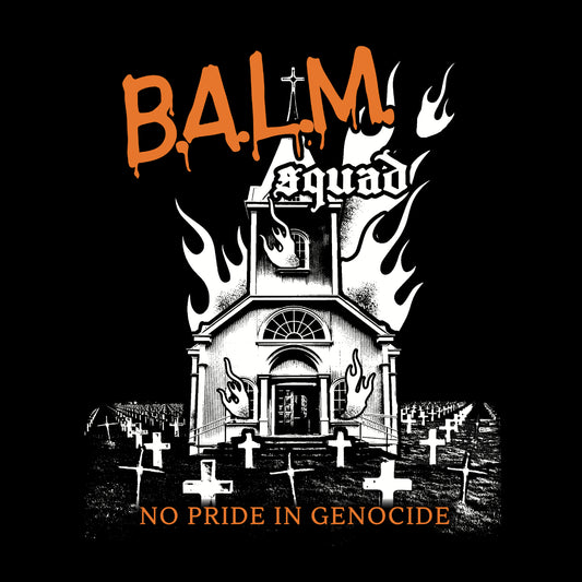 No Pride in Genocide Back Patch